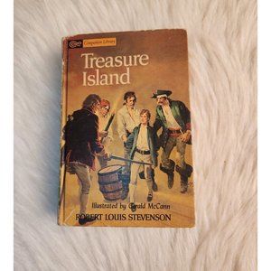 Treasure Island & Gullivers Travels Vintage Book